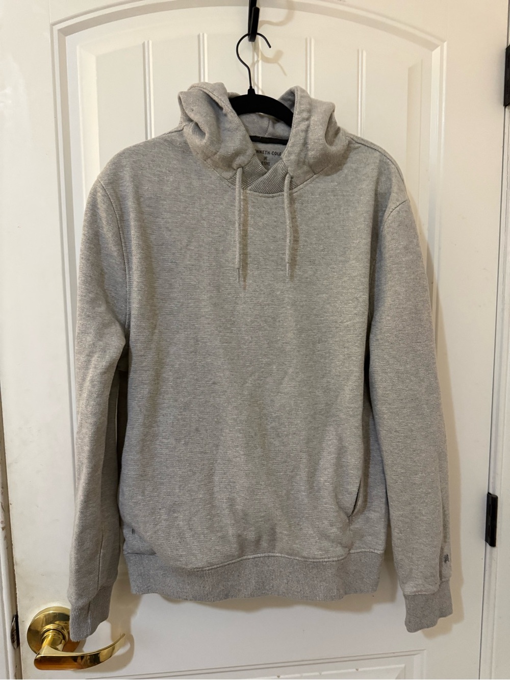 Kenneth Cole Light Gray Pullover Hoodie
